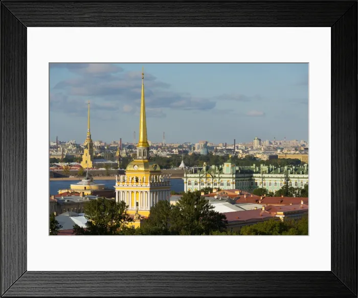Framed Print : Overview of the Winter Palace (State Hermitage Museum), the Admiralty, and the St Framed Print : Overview of the Winter Palace (State Hermitage Museum), the Admiralty, and the St