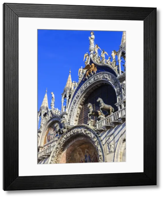 Framed Print : Loggia dei Cavalli, Basilica San Marco, Venice, UNESCO World Heritage Site, Veneto Framed Print : Loggia dei Cavalli, Basilica San Marco, Venice, UNESCO World Heritage Site, Veneto