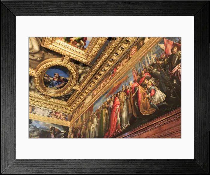 Framed Print : The Chamber of the Council of Ten, Palazzo Ducale (Doges Palace), Venice, UNESCO Framed Print : The Chamber of the Council of Ten, Palazzo Ducale (Doges Palace), Venice, UNESCO
