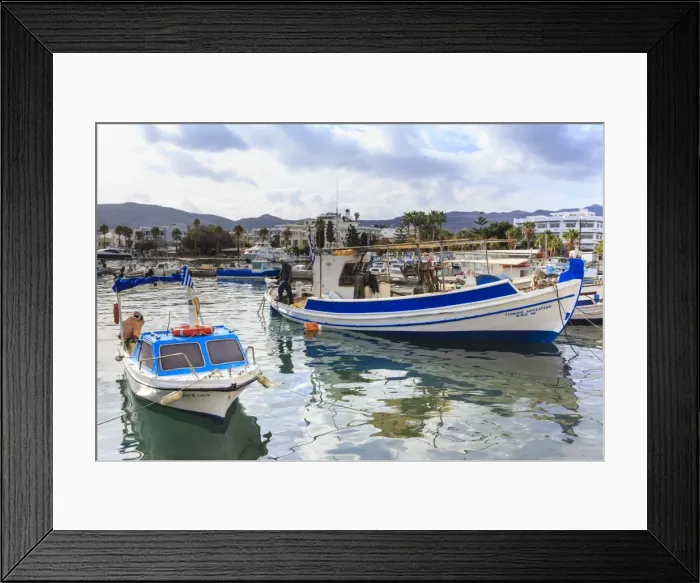 Framed Print : Fishing boats, harbour, Kos Town, Kos, Dodecanese, Greek Islands, Greece, Europe Framed Print : Fishing boats, harbour, Kos Town, Kos, Dodecanese, Greek Islands, Greece, Europe