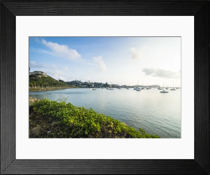 Framed Print : The Magenta Port Sud bay, Noumea, New Caledonia, Pacific Framed Print : The Magenta Port Sud bay, Noumea, New Caledonia, Pacific