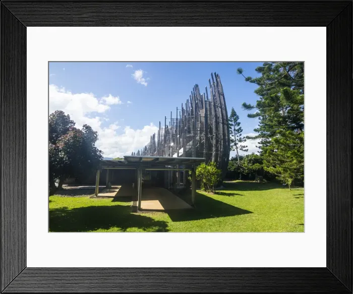 Framed Print : Jean-Marie Tjibaou Cultural Centre, Noumea, New Caledonia, Pacific Framed Print : Jean-Marie Tjibaou Cultural Centre, Noumea, New Caledonia, Pacific