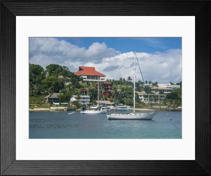 Framed Print : The harbour of Port Vila, Efate, Vanuatu, Pacific Framed Print : The harbour of Port Vila, Efate, Vanuatu, Pacific