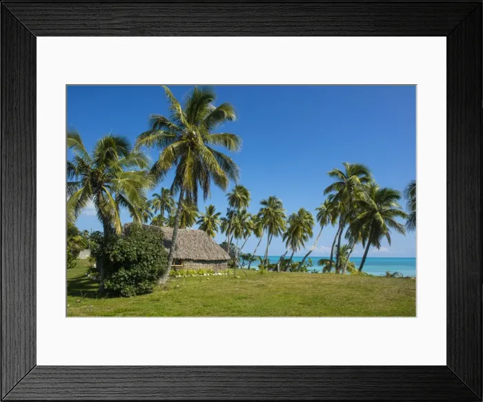 Framed Print : Traditional hut in Saint Joseph, Ouvea, Loyalty Islands, New Caledonia, Pacific Framed Print : Traditional hut in Saint Joseph, Ouvea, Loyalty Islands, New Caledonia, Pacific