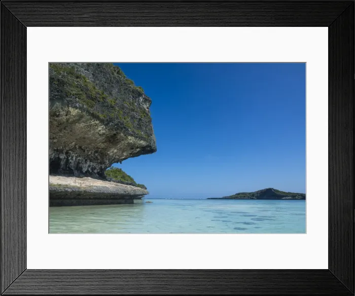Framed Print : The grey Lekiny cliffs, Ouvea, Loyalty Islands, New Caledonia, Pacific Framed Print : The grey Lekiny cliffs, Ouvea, Loyalty Islands, New Caledonia, Pacific