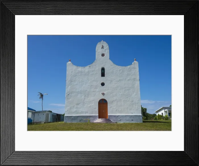 Framed Print : Unusal Christian church, Ouvea, Loyalty Islands, New Caledonia, Pacific Framed Print : Unusal Christian church, Ouvea, Loyalty Islands, New Caledonia, Pacific