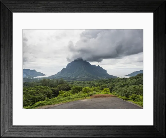 Framed Print : Belvedere Overlook, Moorea, Society Islands, French Polynesia, Pacific Framed Print : Belvedere Overlook, Moorea, Society Islands, French Polynesia, Pacific