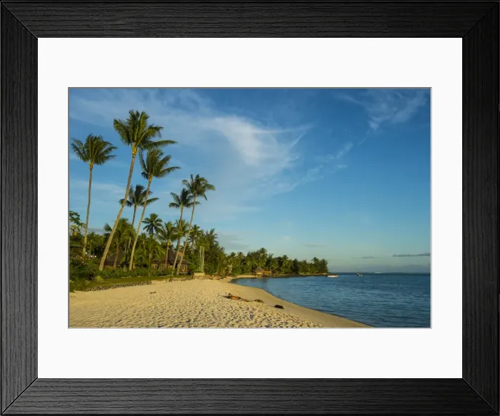 Framed Print : Matira Point beach at sunset, Bora Bora, Society Islands, French Polynesia, Pacific Framed Print : Matira Point beach at sunset, Bora Bora, Society Islands, French Polynesia, Pacific
