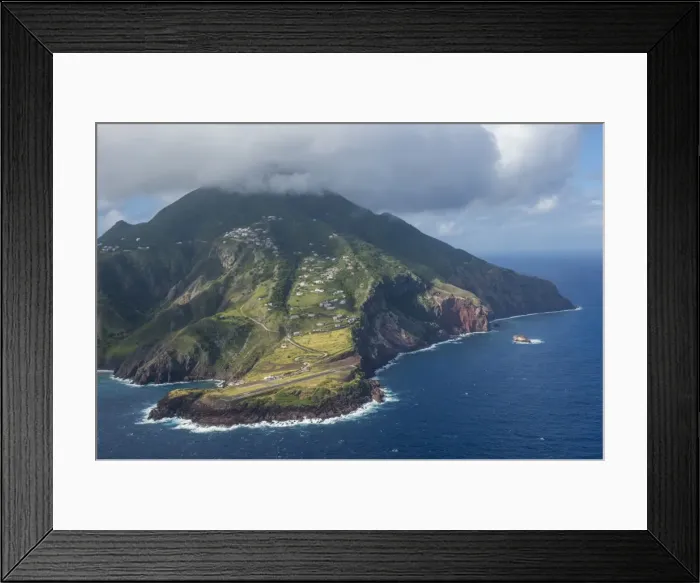 Framed Print : Aerial of Saba, Netherland Antilles, West Indies, Caribbean, Central America Framed Print : Aerial of Saba, Netherland Antilles, West Indies, Caribbean, Central America
