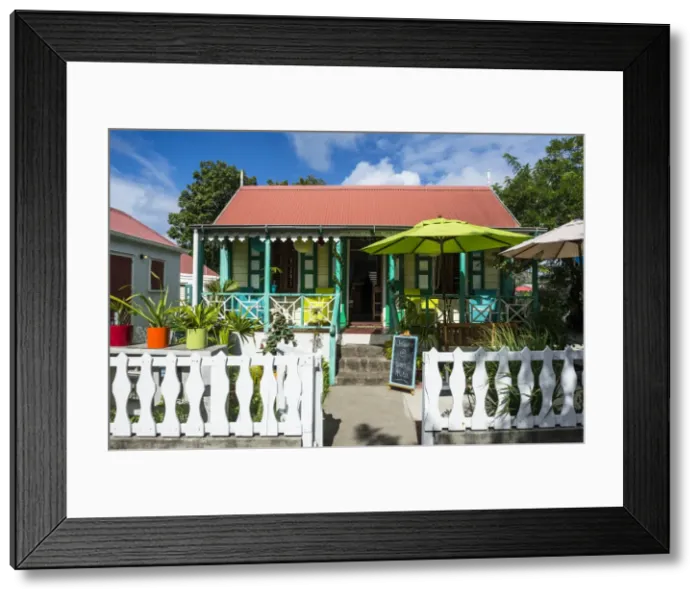 Framed Print : Historic building in Oranjestad, capital of St. Eustatius, Statia, Netherland Antilles Framed Print : Historic building in Oranjestad, capital of St. Eustatius, Statia, Netherland Antilles