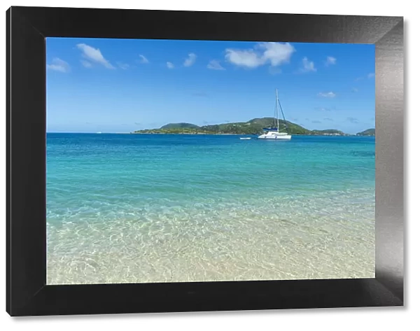 Long Bay Beach, Beef Island, Tortola, British Virgin Islands, West Indies, Caribbean