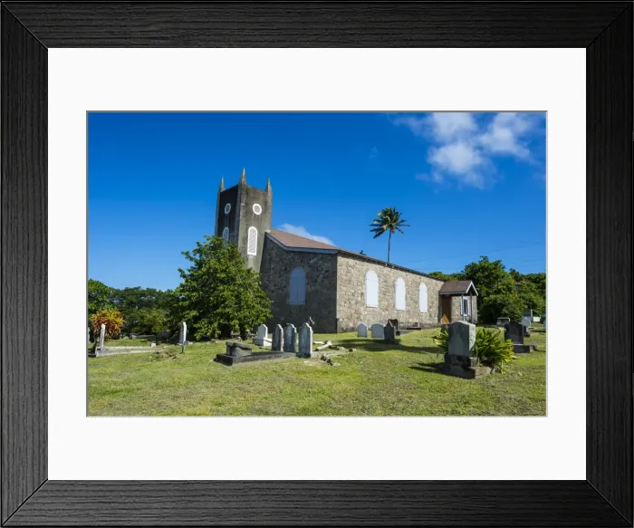 Framed Print : St. Peters Anglican church, Montserrat, British Overseas Territory, West Indies Framed Print : St. Peters Anglican church, Montserrat, British Overseas Territory, West Indies