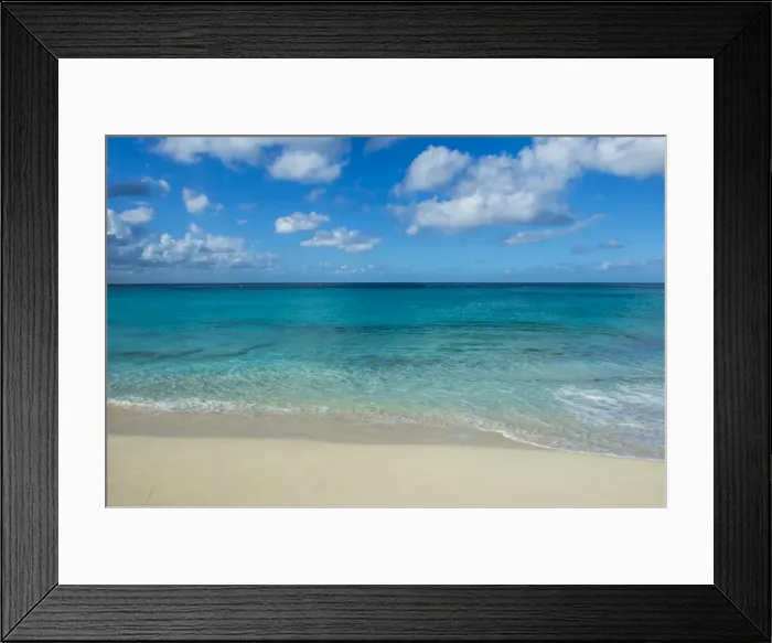 Framed Print : Beach at Maho Bay, Sint Maarten, West Indies, Caribbean, Central America Framed Print : Beach at Maho Bay, Sint Maarten, West Indies, Caribbean, Central America