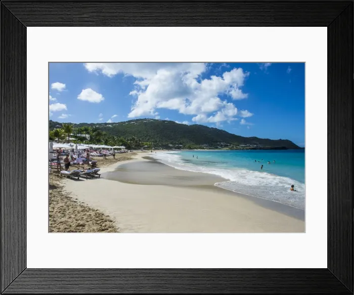Framed Print : Flamand Beach, St. Barth (Saint Barthelemy), Lesser Antilles, West Indies, Caribbean Framed Print : Flamand Beach, St. Barth (Saint Barthelemy), Lesser Antilles, West Indies, Caribbean