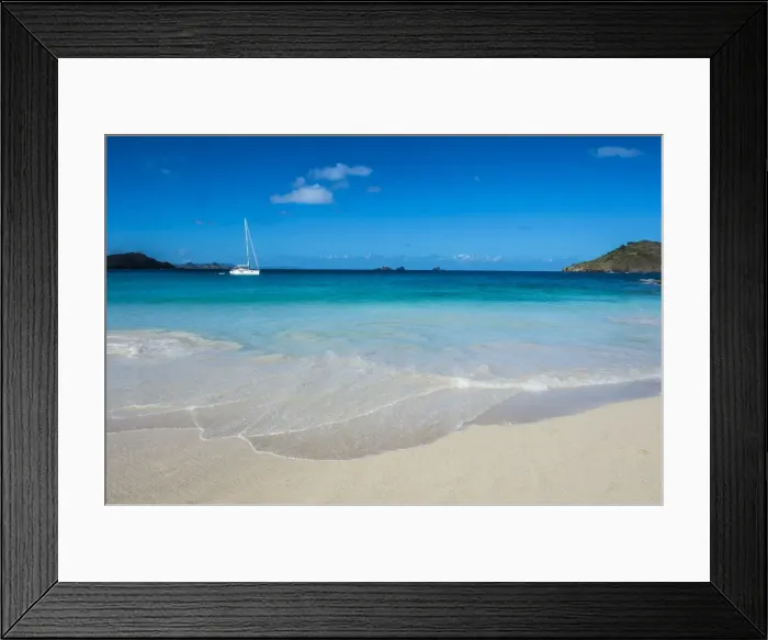 Framed Print : Flamand Beach, St. Barth (Saint Barthelemy), Lesser Antilles, West Indies, Caribbean Framed Print : Flamand Beach, St. Barth (Saint Barthelemy), Lesser Antilles, West Indies, Caribbean