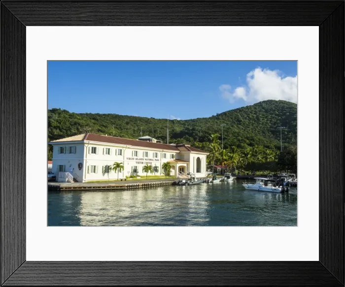 Framed Print : National Park office in Cruz Bay, St. John, Virgin Islands National Park, US Virgin Islands Framed Print : National Park office in Cruz Bay, St. John, Virgin Islands National Park, US Virgin Islands