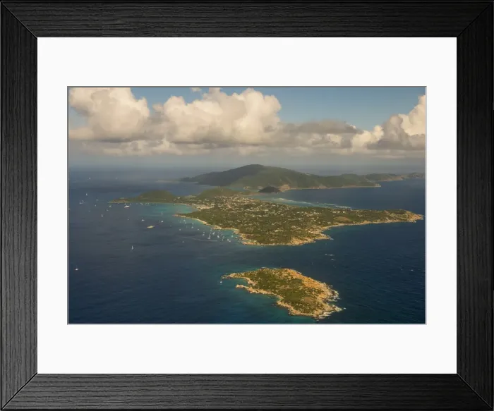 Framed Print : Aerial of Virgin Gorda, British Virgin Islands, West Indies, Caribbean, Central America Framed Print : Aerial of Virgin Gorda, British Virgin Islands, West Indies, Caribbean, Central America