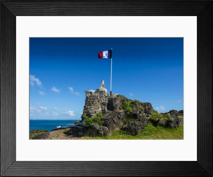 Framed Print : Fort St. Louis, St. Martin, French territory, West Indies, Caribbean, Central America Framed Print : Fort St. Louis, St. Martin, French territory, West Indies, Caribbean, Central America