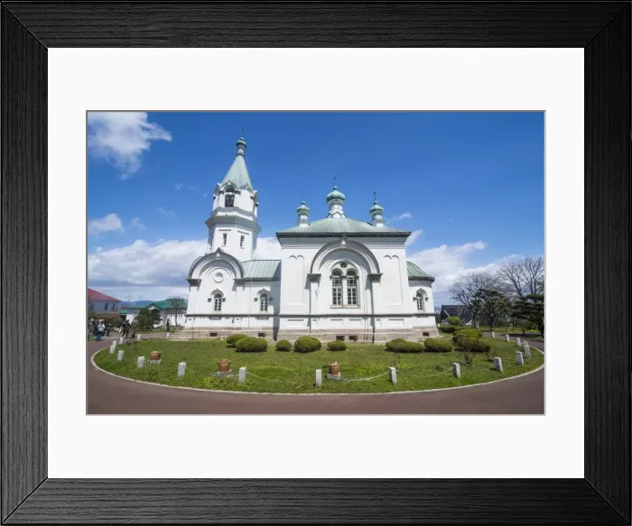 Framed Print : Hakodate Russian Orthodox Church, Motomachi district, Hakodate, Hokkaido, Japan, Asia Framed Print : Hakodate Russian Orthodox Church, Motomachi district, Hakodate, Hokkaido, Japan, Asia