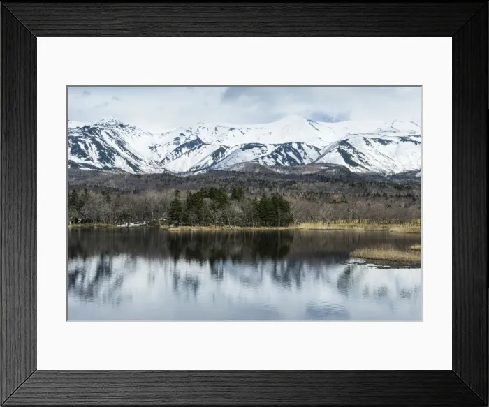 Framed Print : Shiretoko Goko Lakes, UNESCO World Heritage Site, Shiretoko National Park, Hokkaido Framed Print : Shiretoko Goko Lakes, UNESCO World Heritage Site, Shiretoko National Park, Hokkaido