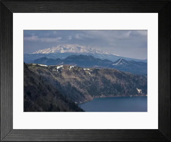 Framed Print : The caldera of Lake Mashu, Akan National Park, Hokkaido, Japan, Asia Framed Print : The caldera of Lake Mashu, Akan National Park, Hokkaido, Japan, Asia