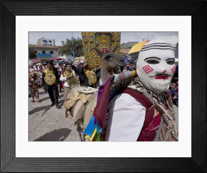 Framed Print : Dancers and audience at the San Jacinto fiesta in Cusco, Peru, South America Framed Print : Dancers and audience at the San Jacinto fiesta in Cusco, Peru, South America