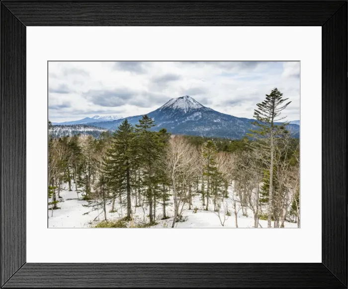 Framed Print : Beautiful landscape of the Akan National Park, Hokkaido, Japan, Asia Framed Print : Beautiful landscape of the Akan National Park, Hokkaido, Japan, Asia