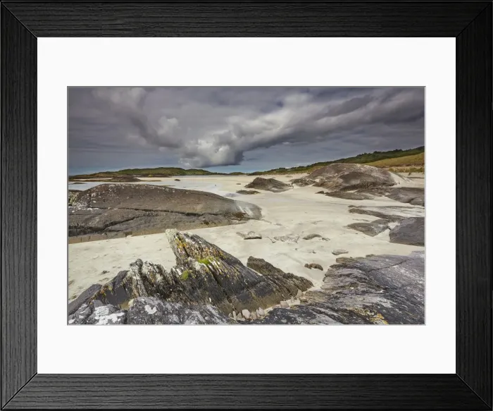 Framed Print : The Strand at Derrynane House, Ring of Kerry, County Kerry, Munster, Republic of Ireland Framed Print : The Strand at Derrynane House, Ring of Kerry, County Kerry, Munster, Republic of Ireland