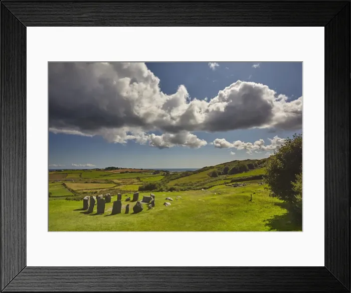 Framed Print : Drombeg stone circle, near Clonakilty, County Cork, Munster, Republic of Ireland, Europe Framed Print : Drombeg stone circle, near Clonakilty, County Cork, Munster, Republic of Ireland, Europe