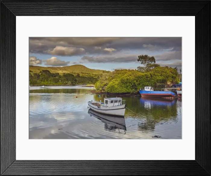 Framed Print : The harbour at Glengarriff, County Cork, Munster, Republic of Ireland, Europe Framed Print : The harbour at Glengarriff, County Cork, Munster, Republic of Ireland, Europe