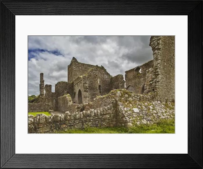 Framed Print : The ruins of Hore Abbey, near the ruins of the Rock of Cashel, Cashel, County Tipperary Framed Print : The ruins of Hore Abbey, near the ruins of the Rock of Cashel, Cashel, County Tipperary