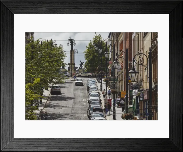 Framed Print : Shipquay Street, inside the walled city, Derry (Londonderry), County Londonderry Framed Print : Shipquay Street, inside the walled city, Derry (Londonderry), County Londonderry