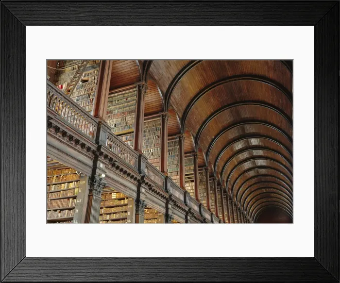 Framed Print : The Long Room in the library of Trinity College, Dublin, Republic of Ireland, Europe Framed Print : The Long Room in the library of Trinity College, Dublin, Republic of Ireland, Europe