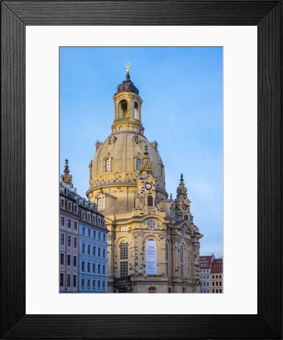 Framed Print : Dresdner Frauenkirche (Church of Our Lady) and buildings on Neumarkt, Altstadt (Old Town) Framed Print : Dresdner Frauenkirche (Church of Our Lady) and buildings on Neumarkt, Altstadt (Old Town)