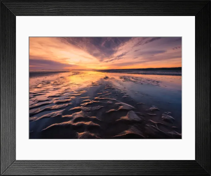 Framed Print : Holy Island Causeway at sunrise, Lindisfarne, Northumberland, England, United Kingdom Framed Print : Holy Island Causeway at sunrise, Lindisfarne, Northumberland, England, United Kingdom
