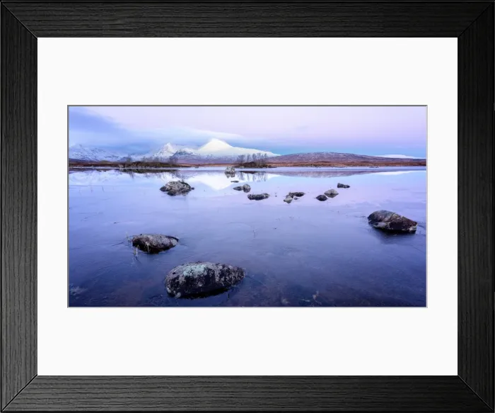 Framed Print : Lochan na h-Achlaise, Highlands, Scotland, United Kingdom, Europe Framed Print : Lochan na h-Achlaise, Highlands, Scotland, United Kingdom, Europe