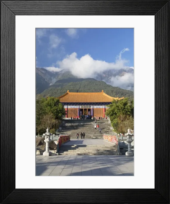 Framed Print : Chongsheng Temple, Dali, Yunnan, China, Asia Framed Print : Chongsheng Temple, Dali, Yunnan, China, Asia