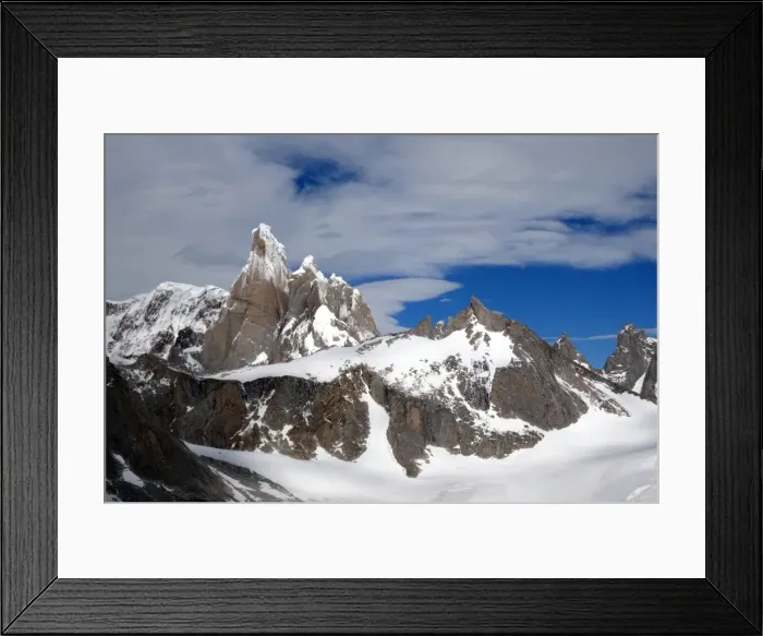 Framed Print : Cerro Torre, El Chalten Massif, Los Glaciares National Park, UNESCO World Heritage Site Framed Print : Cerro Torre, El Chalten Massif, Los Glaciares National Park, UNESCO World Heritage Site