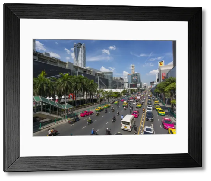 Framed Print : Ratchadamri Road, Bangkok, Thailand, Southeast Asia, Asia Framed Print : Ratchadamri Road, Bangkok, Thailand, Southeast Asia, Asia