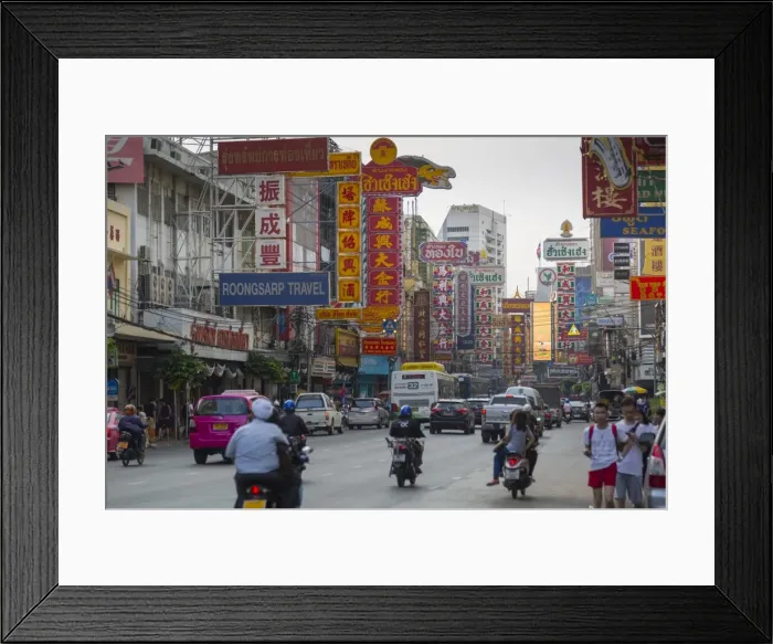 Framed Print : Chinatown, Bangkok, Thailand, Southeast Asia, Asia Framed Print : Chinatown, Bangkok, Thailand, Southeast Asia, Asia