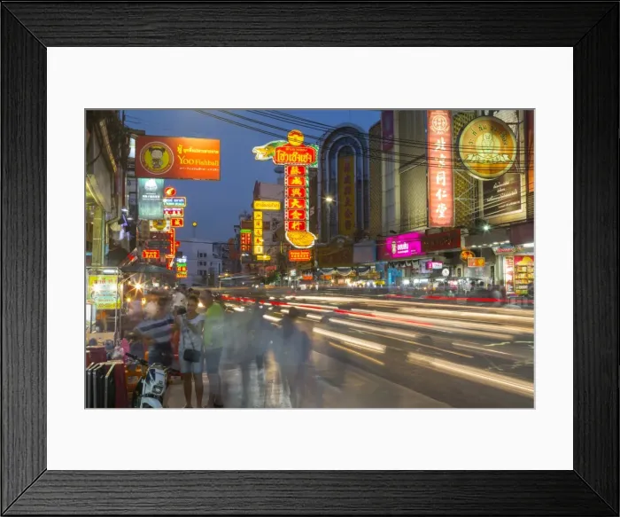 Framed Print : Chinatown, Bangkok, Thailand, Southeast Asia, Asia Framed Print : Chinatown, Bangkok, Thailand, Southeast Asia, Asia