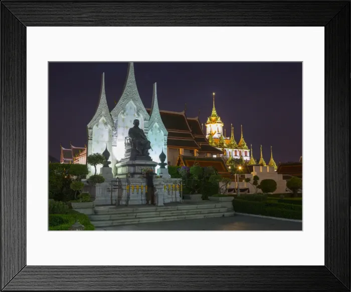 Framed Print : Ratcha Natdaram Worawihan, Bangkok, Thailand, Southeast Asia, Asia Framed Print : Ratcha Natdaram Worawihan, Bangkok, Thailand, Southeast Asia, Asia