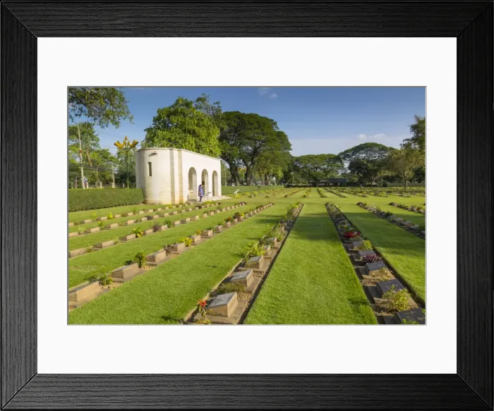 Framed Print : Kanchanaburi War Cemetery, Bangkok, Thailand, Southeast Asia, Asia Framed Print : Kanchanaburi War Cemetery, Bangkok, Thailand, Southeast Asia, Asia