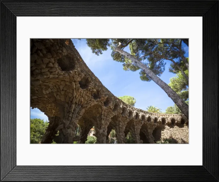 Framed Print : Parc Guell, UNESCO World Heritage Site, Barcelona, Catalonia, Spain, Europe Framed Print : Parc Guell, UNESCO World Heritage Site, Barcelona, Catalonia, Spain, Europe