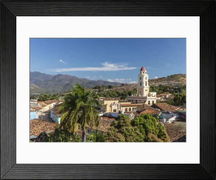 Framed Print : The Convento de San Francisco and Plaza Mayor, Trinidad, UNESCO World Heritage Site Framed Print : The Convento de San Francisco and Plaza Mayor, Trinidad, UNESCO World Heritage Site
