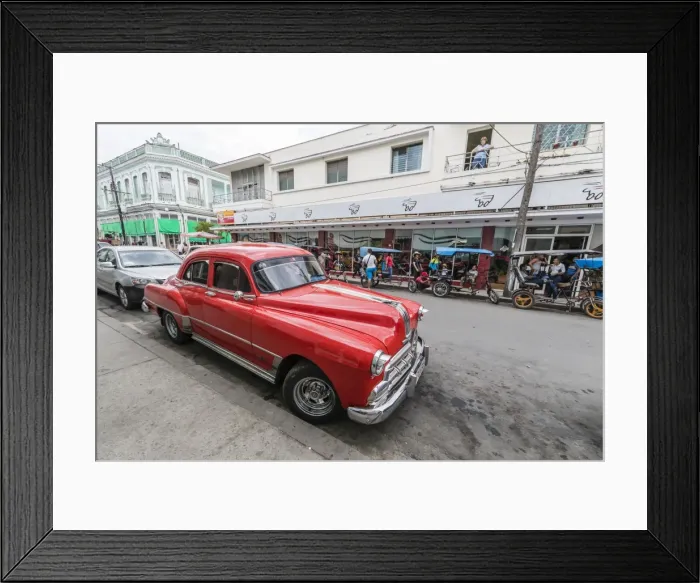Framed Print : Classic 1950s Pontiac taxi, locally known as almendrones in the town of Cienfuegos Framed Print : Classic 1950s Pontiac taxi, locally known as almendrones in the town of Cienfuegos