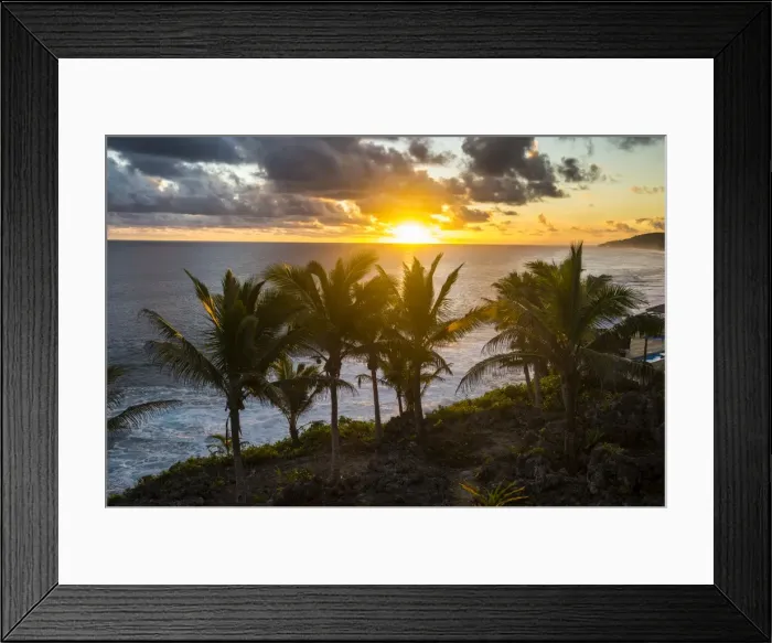 Framed Print : Sunset in Niue, South Pacific, Pacific Framed Print : Sunset in Niue, South Pacific, Pacific