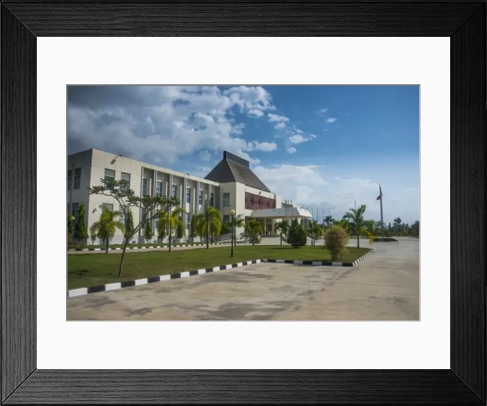 Framed Print : Presidential Palace of Dili, East Timor, Southeast Asia, Asia Framed Print : Presidential Palace of Dili, East Timor, Southeast Asia, Asia