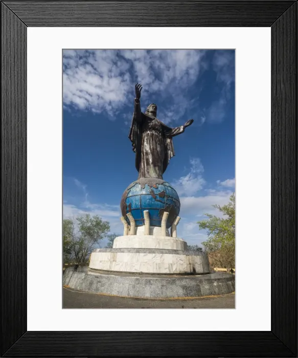 Framed Print : Cristo Rei of Dili statue, Dili, East Timor, Southeast Asia, Asia Framed Print : Cristo Rei of Dili statue, Dili, East Timor, Southeast Asia, Asia