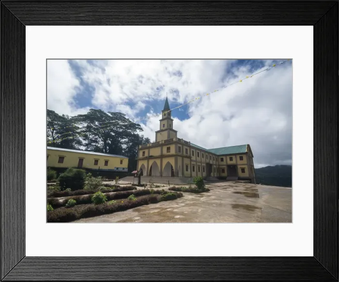 Framed Print : Church of St. Matthew, Maubisse, East Timor, Southeast Asia, Asia Framed Print : Church of St. Matthew, Maubisse, East Timor, Southeast Asia, Asia